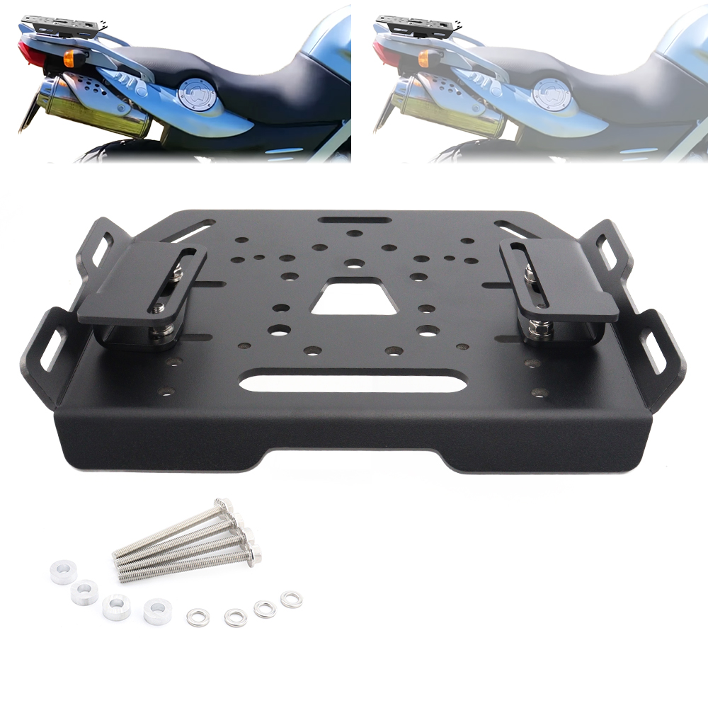 Motorcycle Luggage Rack Rear Carrier Steel - Motorfiets Top Box Achterdrager Plank Beugel