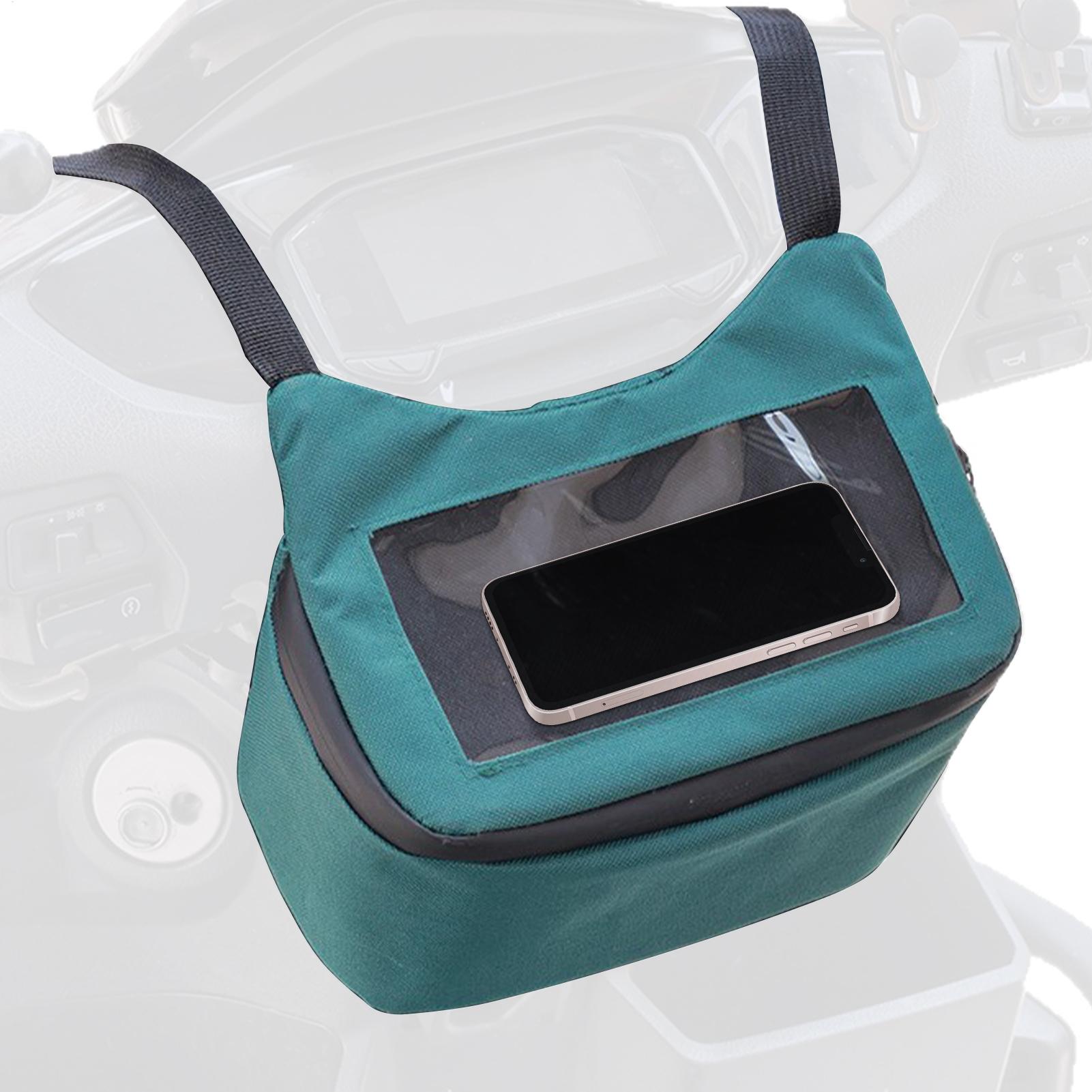 Waterproof Motorcycle Handlebar Bag Pouch - Stuurtas motorfiets waterdichte compartimenten voorzak touchscreen