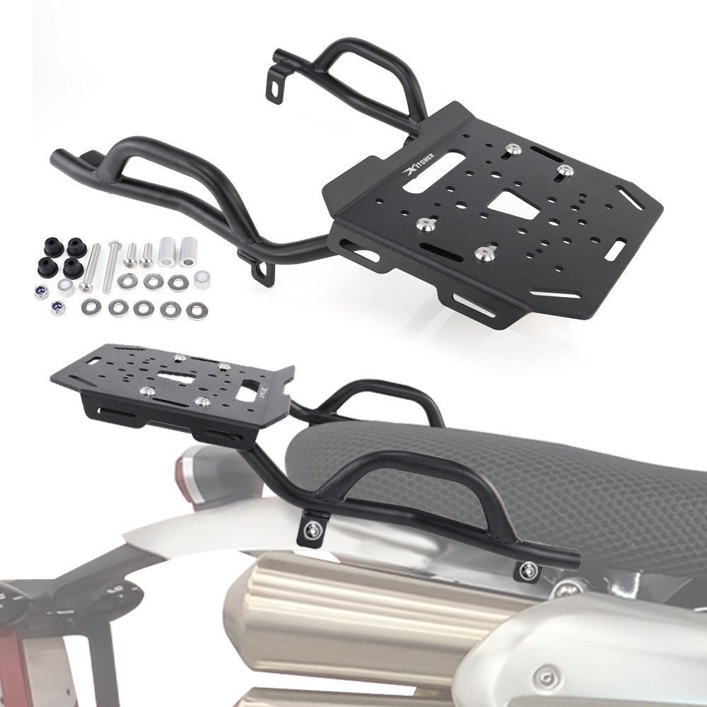 Motorcycle Luggage Rack Rear Carrier Steel - Motorfiets Achterbagagerek Voor Triumph Scrambler 1200