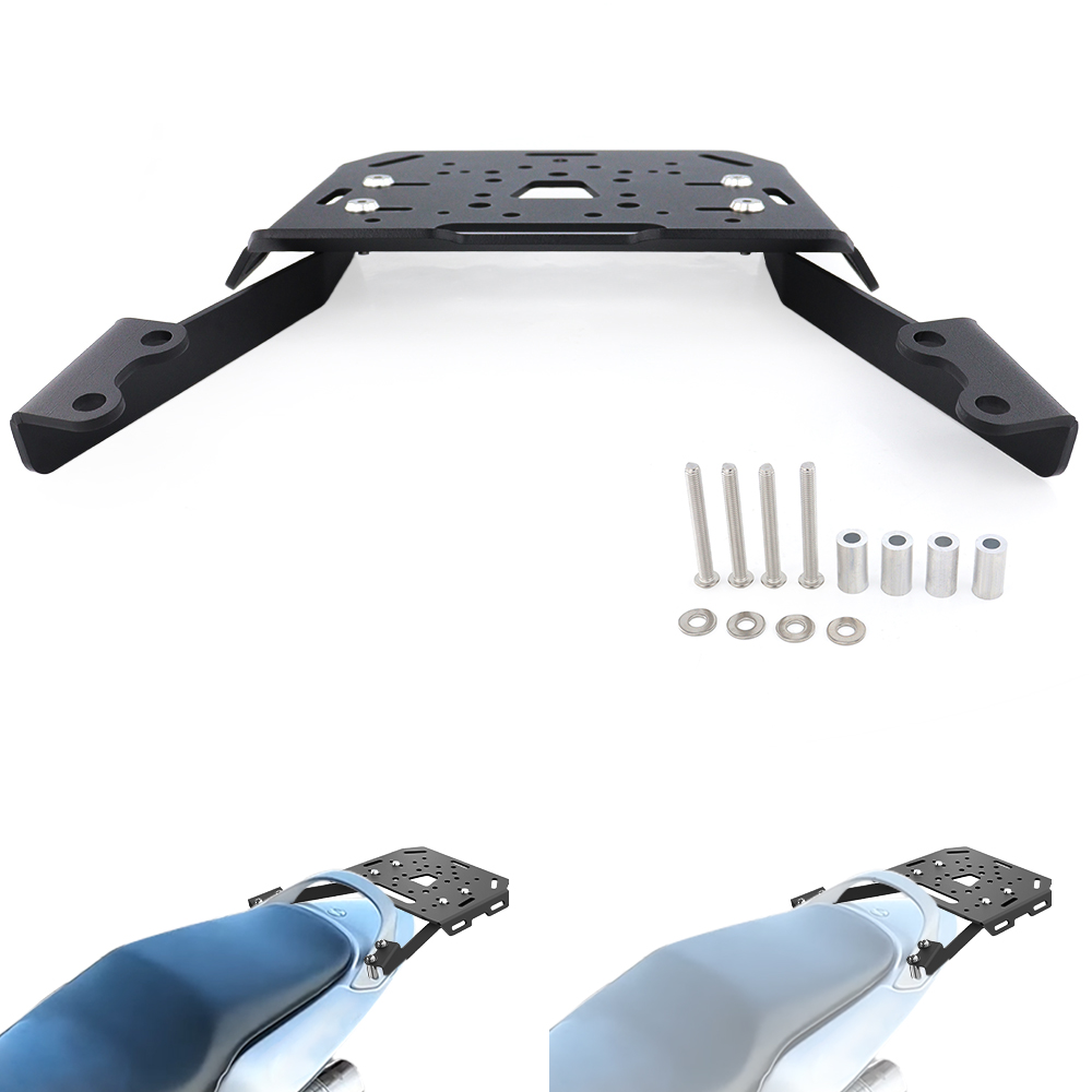 Motorcycle Luggage Rack Rear Carrier Steel - Motorfiets Achterbagagerek Cargo Houder Top Box