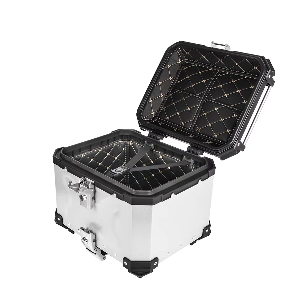 Aluminum Top Case Luggage Box 45L 55L - Motorfiets Aluminium Koffer Topkoffer Achterkoffer 45L
