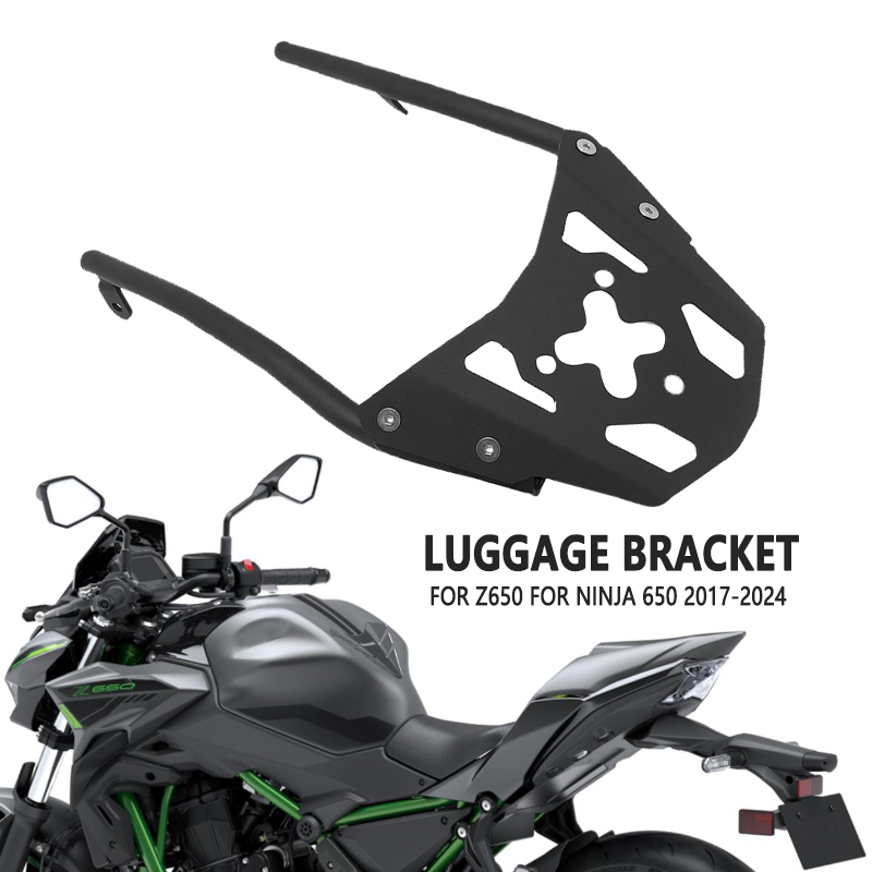 Motorcycle Luggage Rack Rear Carrier Steel - Achterbagagerek Drager Ondersteuning Plankhouder Kofferbakbeugel Voor