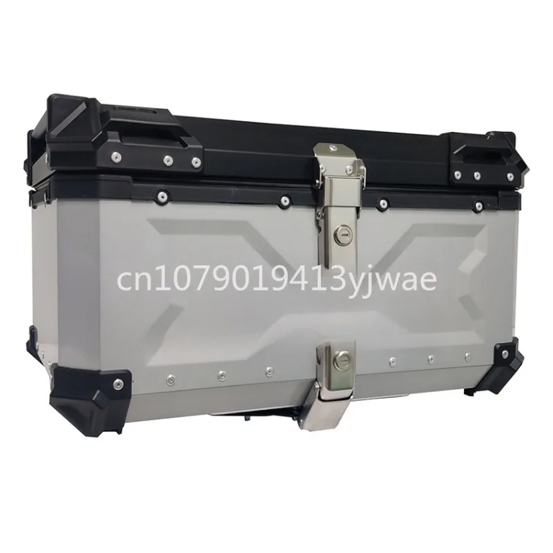 Aluminum Top Case Luggage Box 45L 55L - Motorfiets achterkoffer Moto bagage opbergkoffer waterdichte