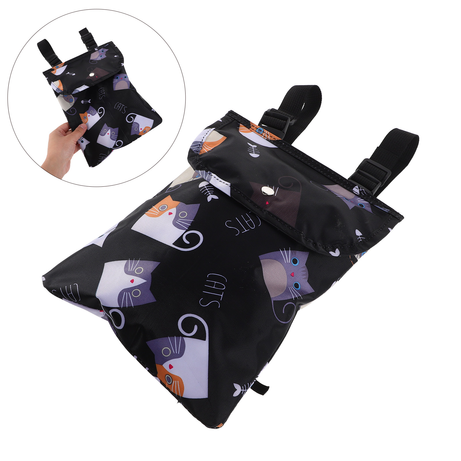 Waterproof Motorcycle Handlebar Bag Pouch - Elektrische fiets voorzak, grote capaciteit, waterdicht,