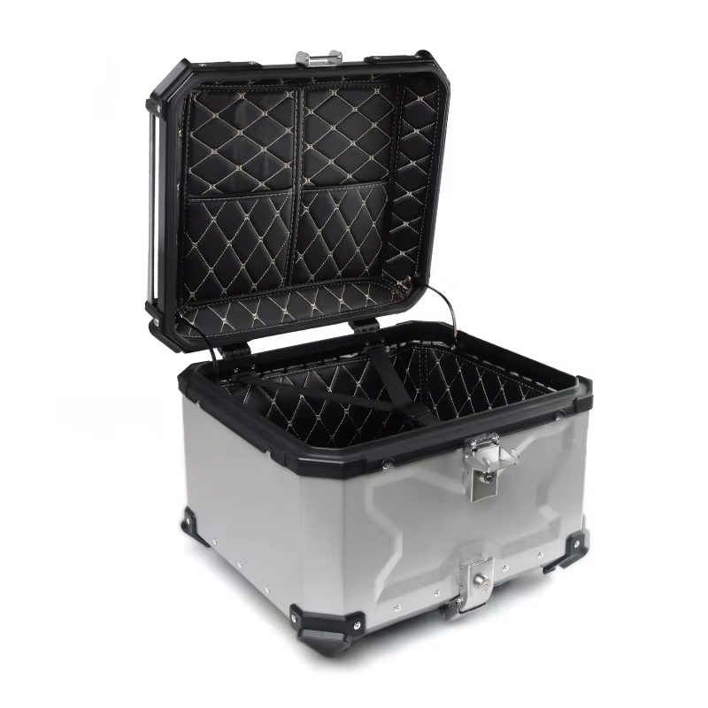 Aluminum Top Case Luggage Box 45L 55L - Aluminium Motorfiets Doos 45L 55L 65L