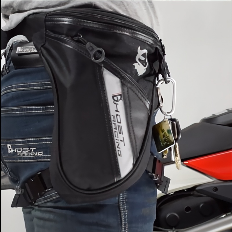 Motorcycle Leg Bag Drop Thigh Pouch - Waterdichte heuptas voor heren, multifunctionele dijbeen-