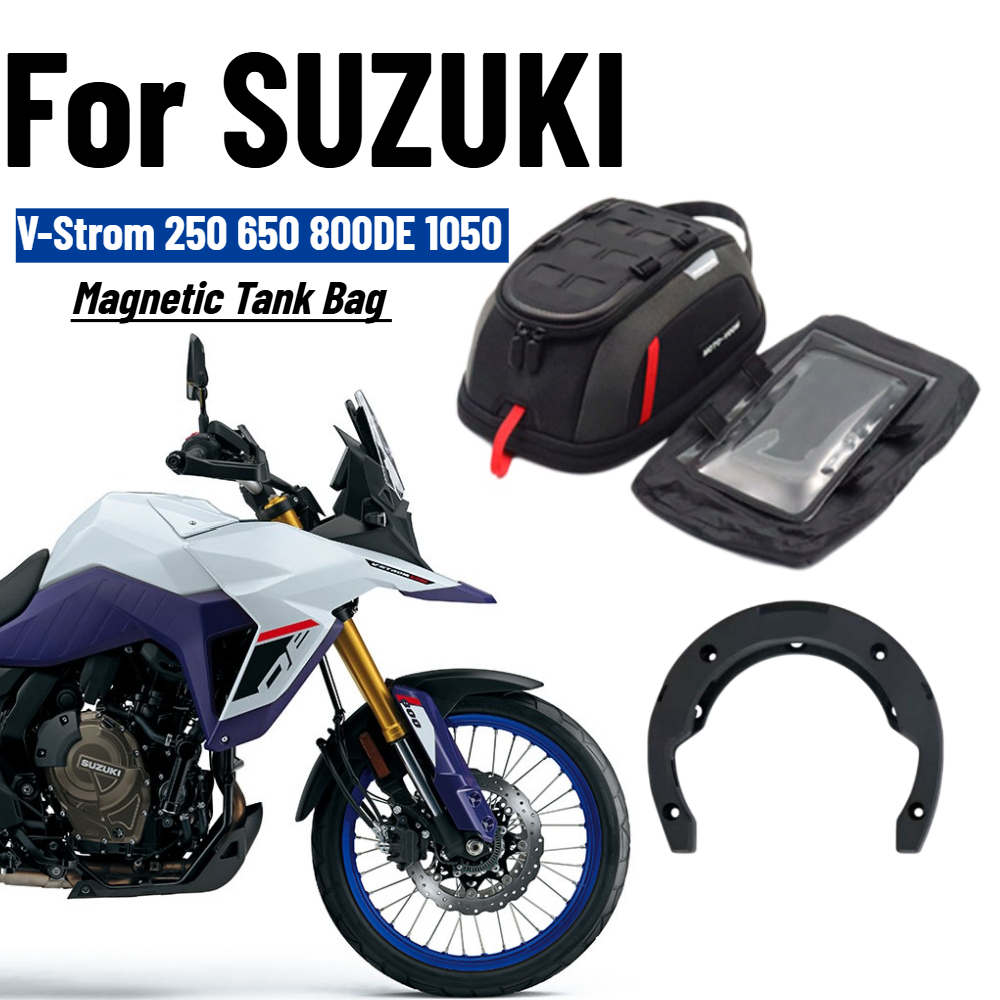 Motorcycle Tank Bag Magnetic Quick Release - Voor Suzuki V-Strom 250 650 800DE