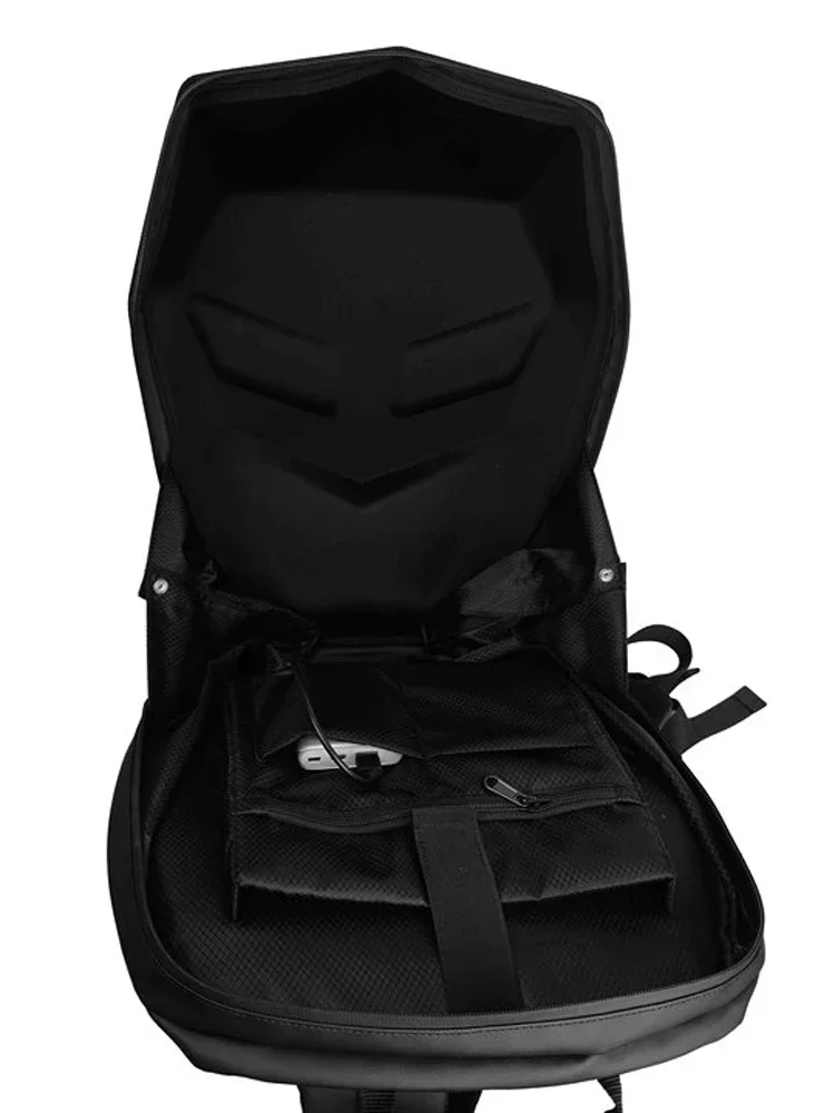 Motorrugzak met LED-ogen heren - Motorcycle Helmet Backpack Waterproof Led recensie en prijs