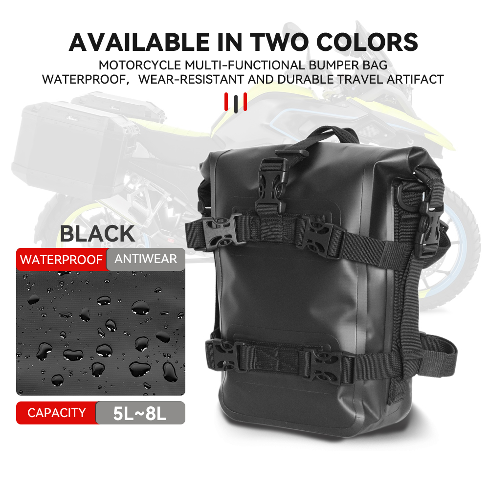 Motorbumper Crash Bar Tas Dry  - Motorcycle Crash Bar Waterproof Dry Bag recensie en prijs