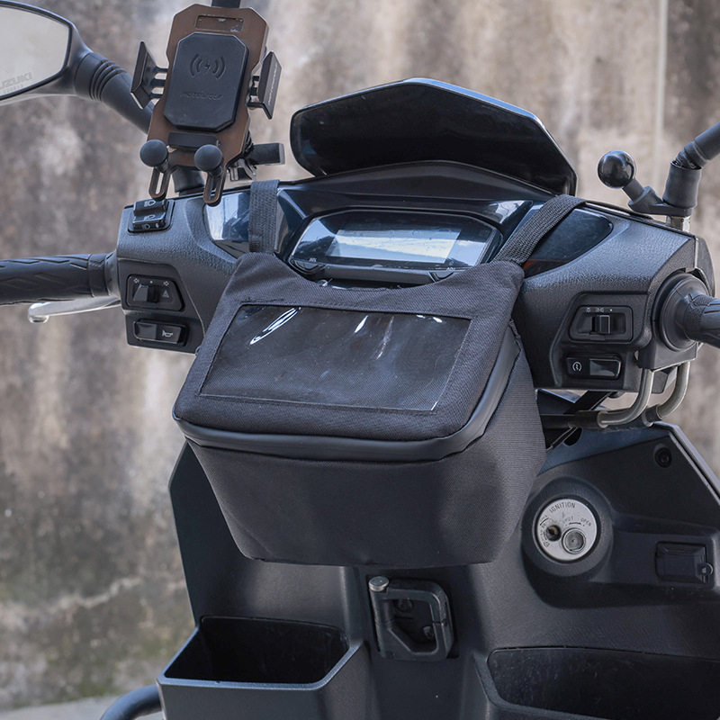 Waterdichte motorstuurtas, mul - Waterproof Motorcycle Handlebar Bag Pouch recensie en prijs