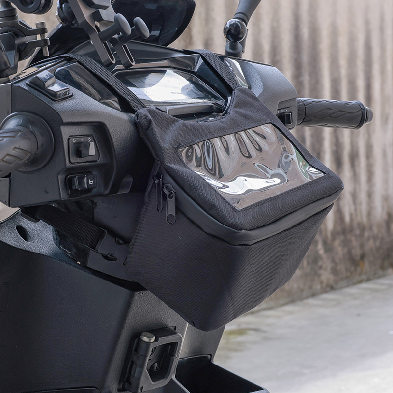 Waterdichte motorstuurtas, mul - Waterproof Motorcycle Handlebar Bag Pouch recensie en prijs
