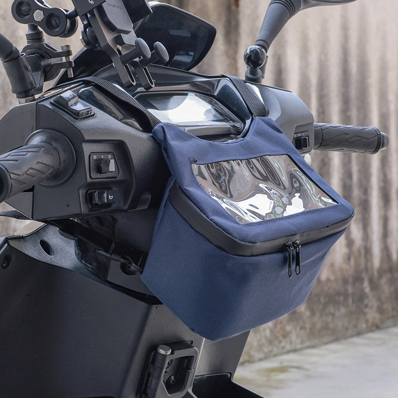 Waterdichte motorstuurtas, mul - Waterproof Motorcycle Handlebar Bag Pouch recensie en prijs