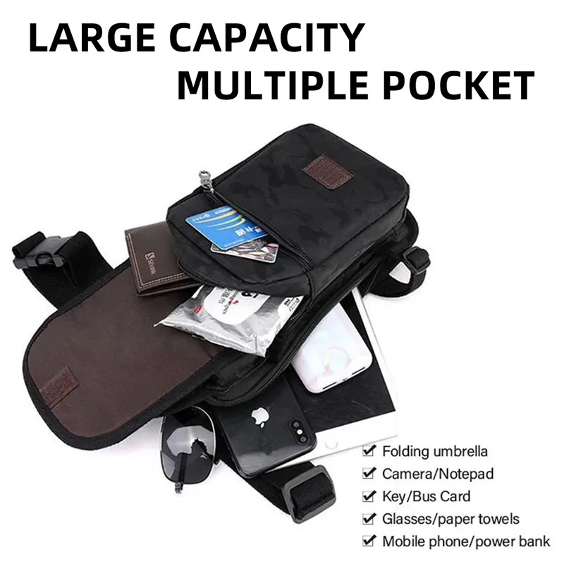 Canvas Drop Leg Bag Outdoor he - Motorcycle Leg Bag Drop Thigh Pouch recensie en prijs