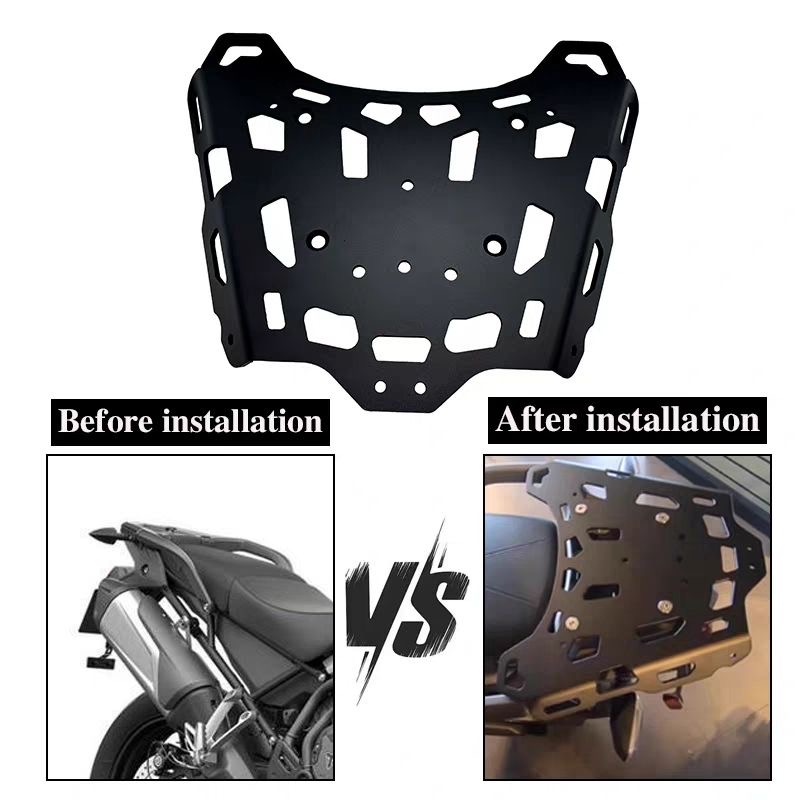 Bagagerek, achterdrager, opber - Motorcycle Luggage Rack Rear Carrier Steel recensie en prijs