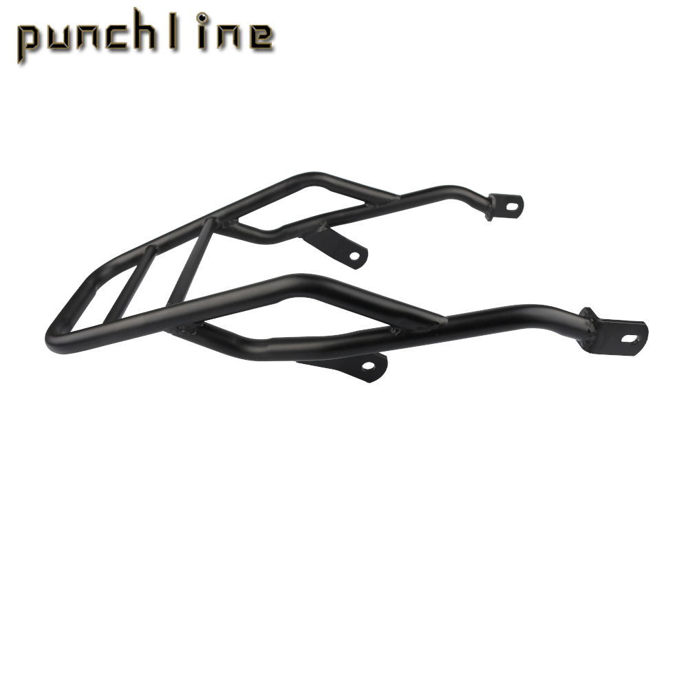 Bagagerek voor achterop motorf - Motorcycle Luggage Rack Rear Carrier Steel recensie en prijs