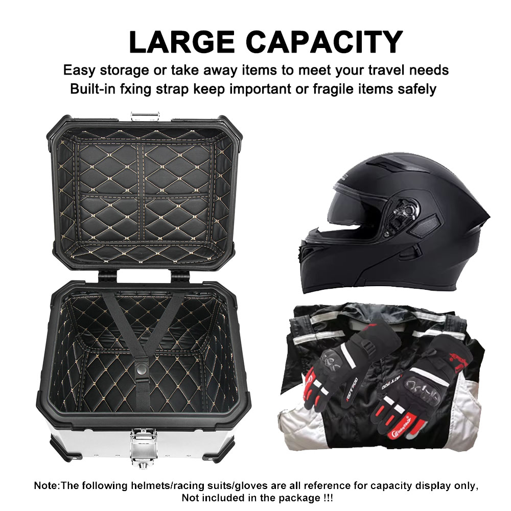 Voor BMW Voor VOGE 55L 45L Mot - Aluminum Top Case Luggage Box 45L 55L recensie en prijs