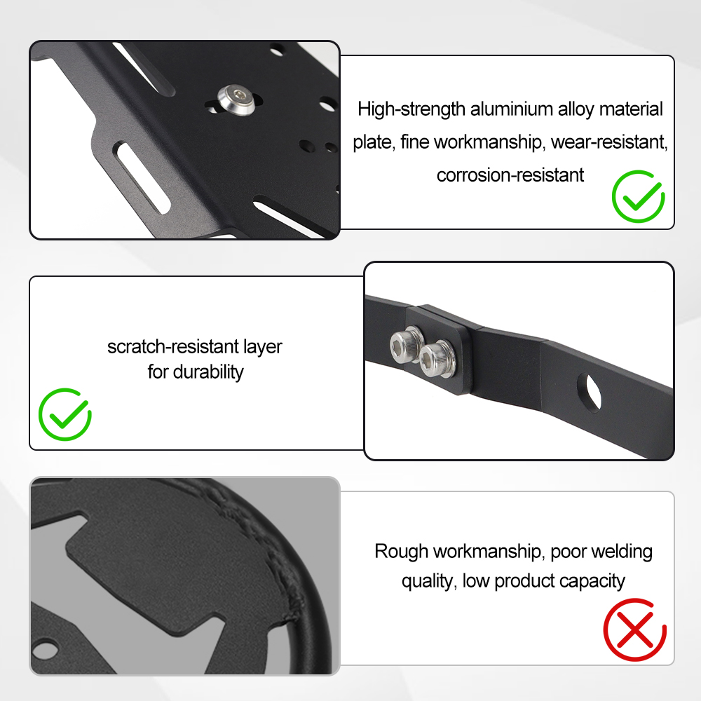 Motorfiets achterbagagedrager, - Motorcycle Luggage Rack Rear Carrier Steel recensie en prijs