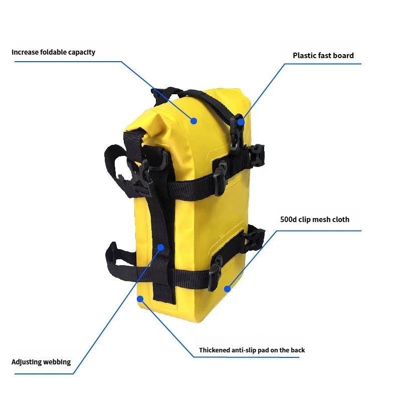 Waterdichte droge tas voor mot - Motorcycle Crash Bar Waterproof Dry Bag recensie en prijs