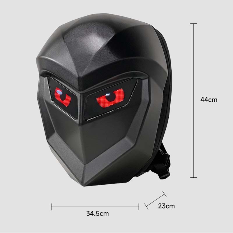 Motorfiets tas harde schaal wa - Motorcycle Helmet Backpack Waterproof Led recensie en prijs