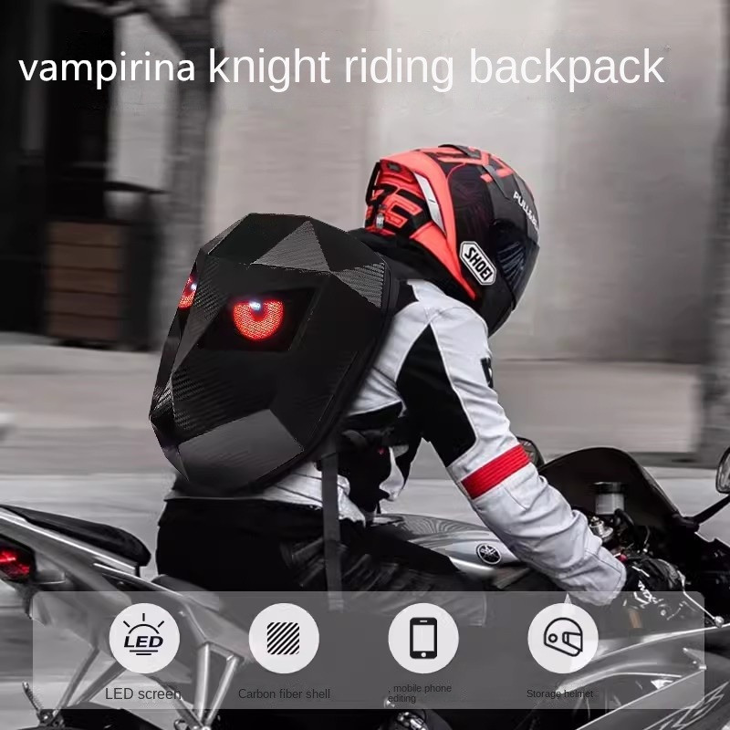 Motorfiets Laptop Rugzakken Gr - Motorcycle Helmet Backpack Waterproof Led recensie en prijs
