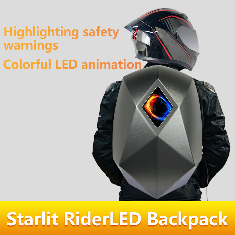 LED Bluetooth motorhelm rugzak - Motorcycle Helmet Backpack Waterproof Led recensie en prijs