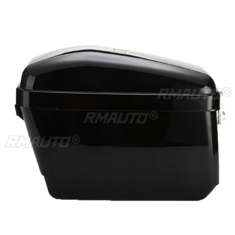 1 Paar Universele 30L Zwart/Wi - Motorcycle Saddlebags Hard Luggage Panniers recensie en prijs
