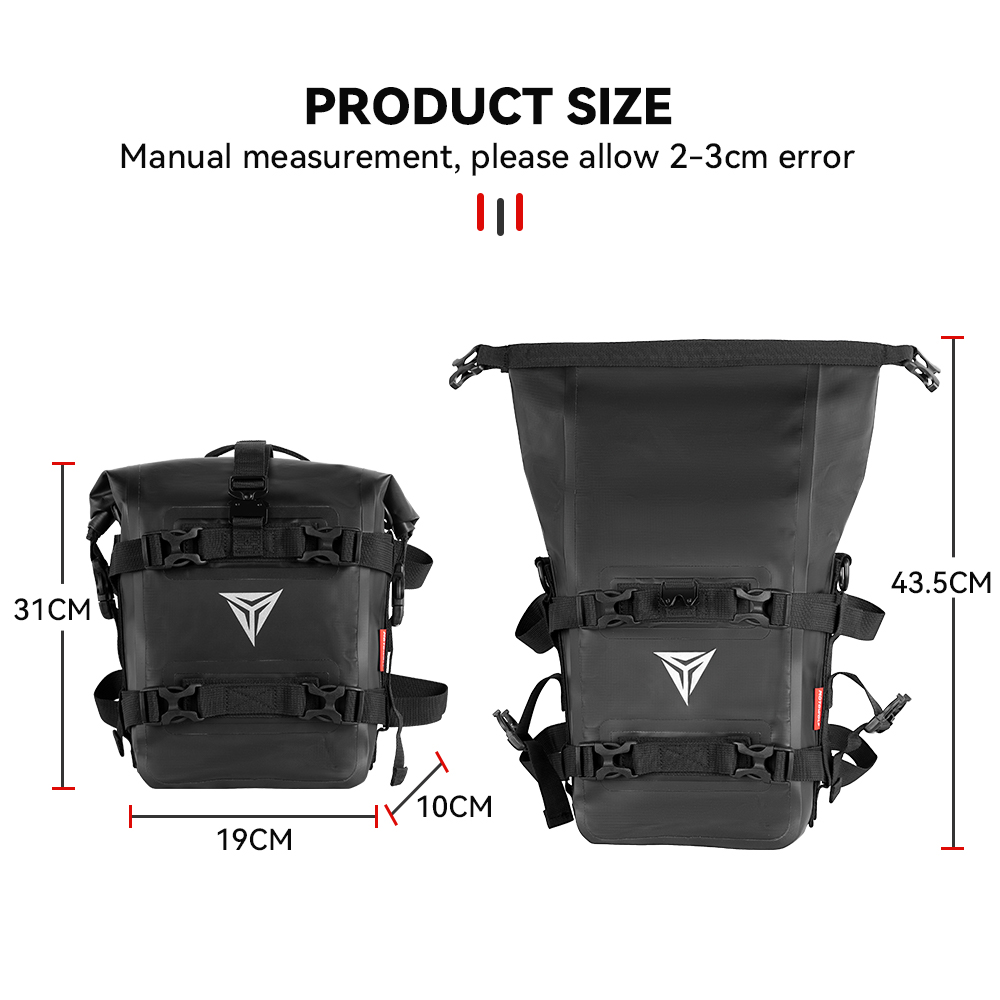 Outdoor tank zijtas motorfiets - Motorcycle Crash Bar Waterproof Dry Bag recensie en prijs