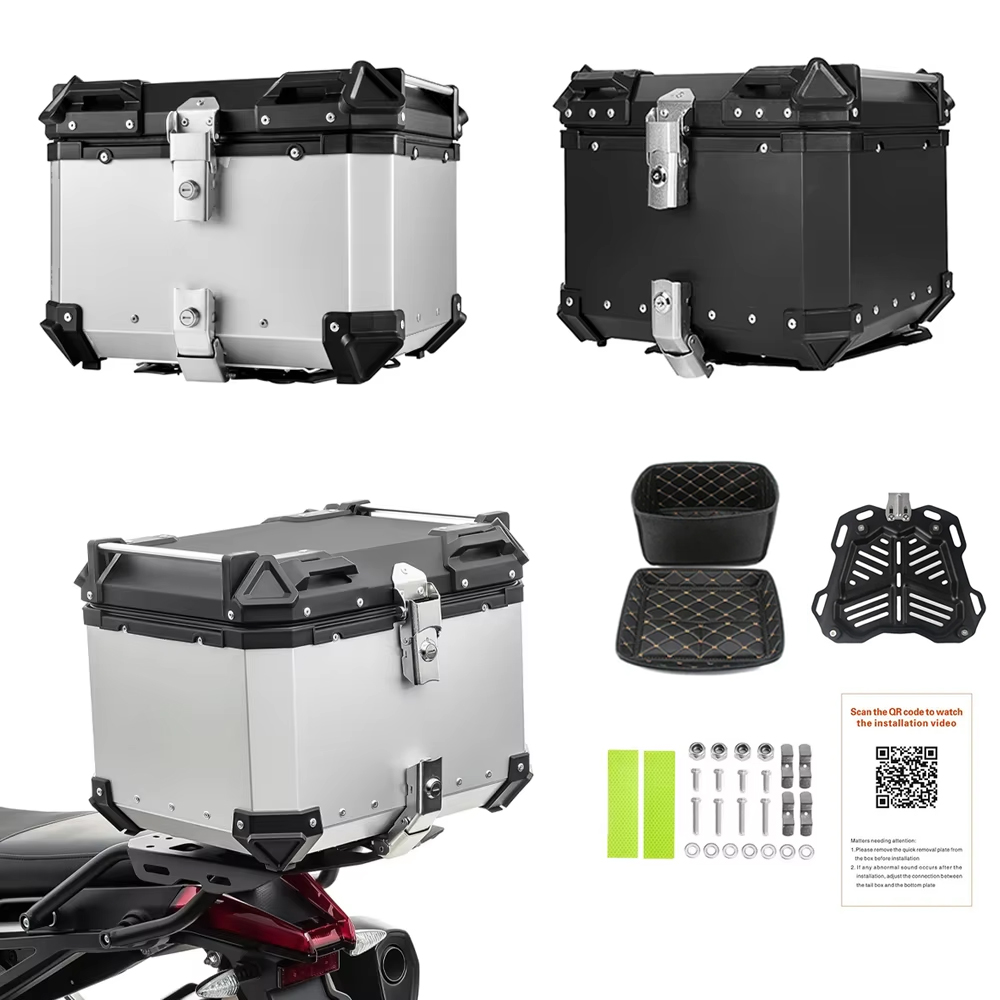 Motorfiets Aluminium Doos Moto - Aluminum Top Case Luggage Box 45L 55L recensie en prijs