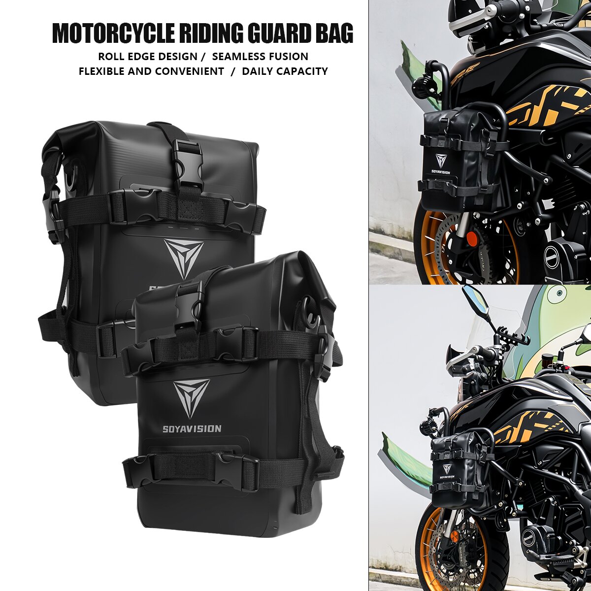 Outdoor tank zijtas motorfiets - Motorcycle Crash Bar Waterproof Dry Bag recensie en prijs