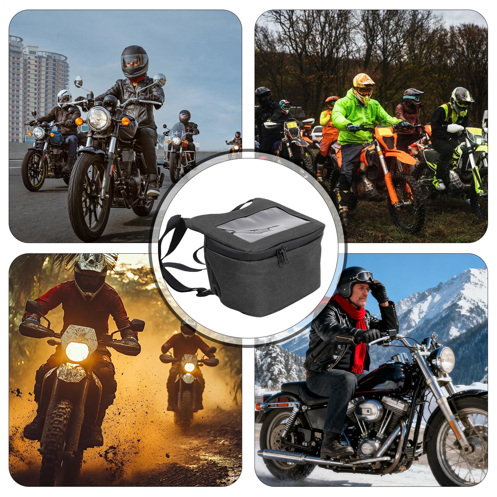 Motorstuurtas Waterdichte voor - Waterproof Motorcycle Handlebar Bag Pouch recensie en prijs