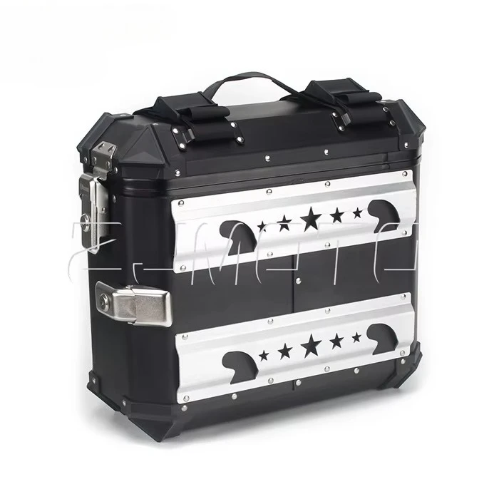 2 stuks aluminium zijtassen, m - Motorcycle Saddlebags Hard Luggage Panniers recensie en prijs