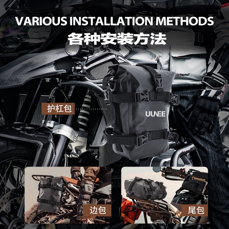 Waterdichte motorfietsvorktas  - Motorcycle Crash Bar Waterproof Dry Bag recensie en prijs