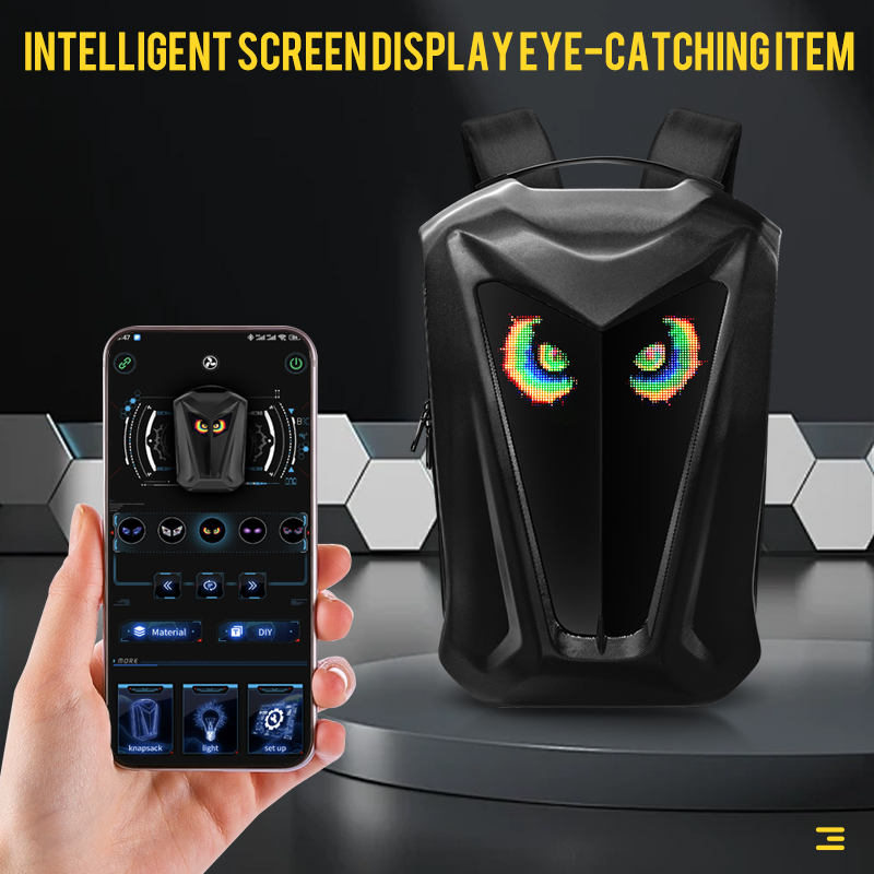 Led-scherm rugzakken uil fiets - Motorcycle Helmet Backpack Waterproof Led recensie en prijs