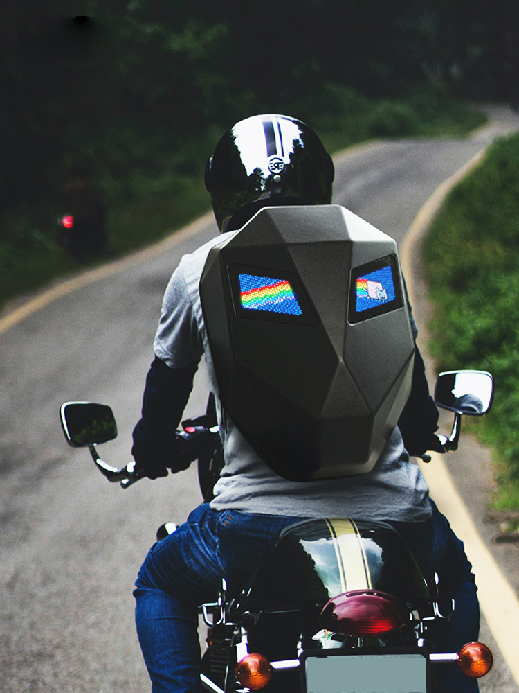 Motorrijrugzak, rugzak, waterd - Motorcycle Helmet Backpack Waterproof Led recensie en prijs