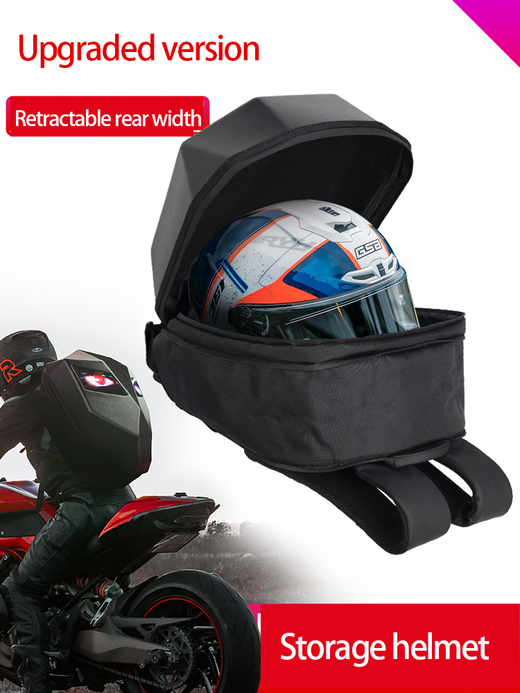 Motorrijrugzak, rugzak, waterd - Motorcycle Helmet Backpack Waterproof Led recensie en prijs