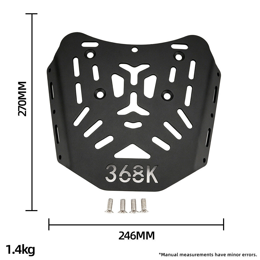 Nieuw product voor ZONTES 368K - Motorcycle Luggage Rack Rear Carrier Steel recensie en prijs
