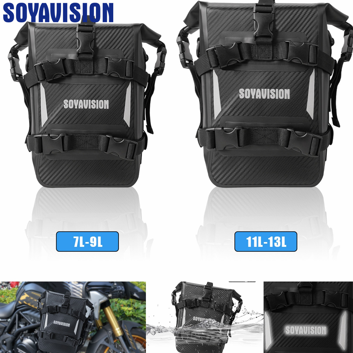 Reflecterende Motorfiets Dry B - Motorcycle Crash Bar Waterproof Dry Bag recensie en prijs