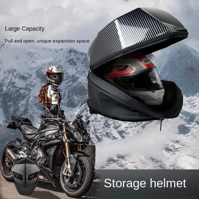 LED Knight Fietsrugzak met mot - Motorcycle Helmet Backpack Waterproof Led recensie en prijs