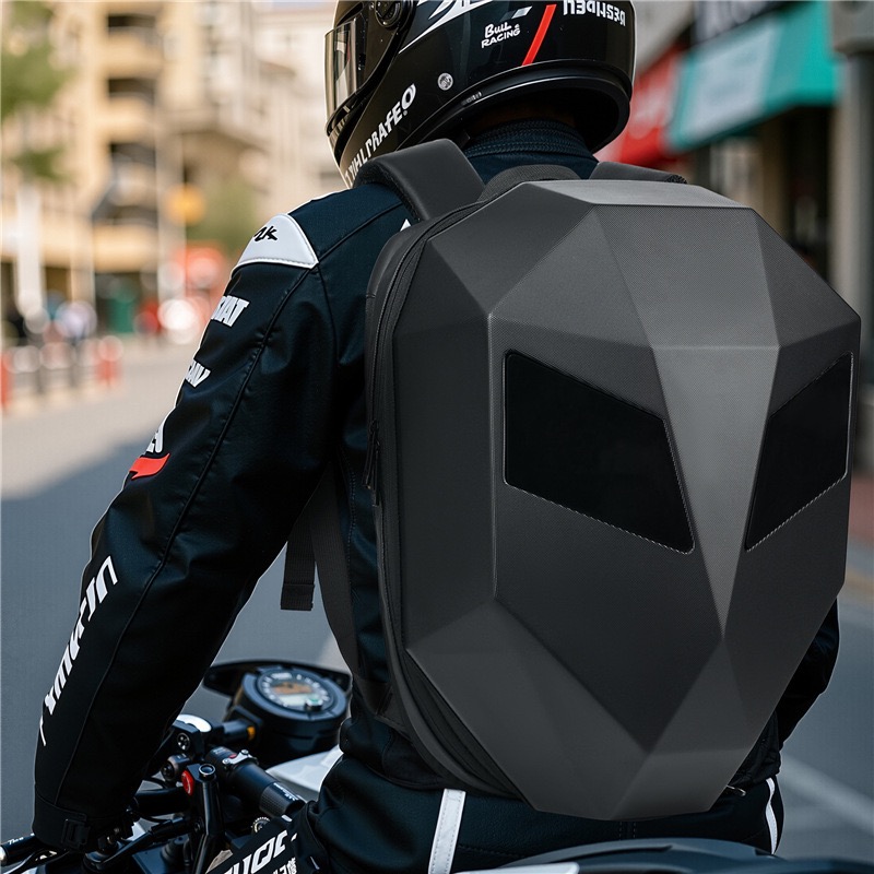 LED-motorrijderrugzak met Eye  - Motorcycle Helmet Backpack Waterproof Led recensie en prijs