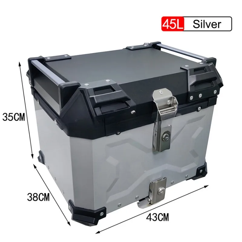 Motorfiets achterkoffer Moto b - Aluminum Top Case Luggage Box 45L 55L recensie en prijs