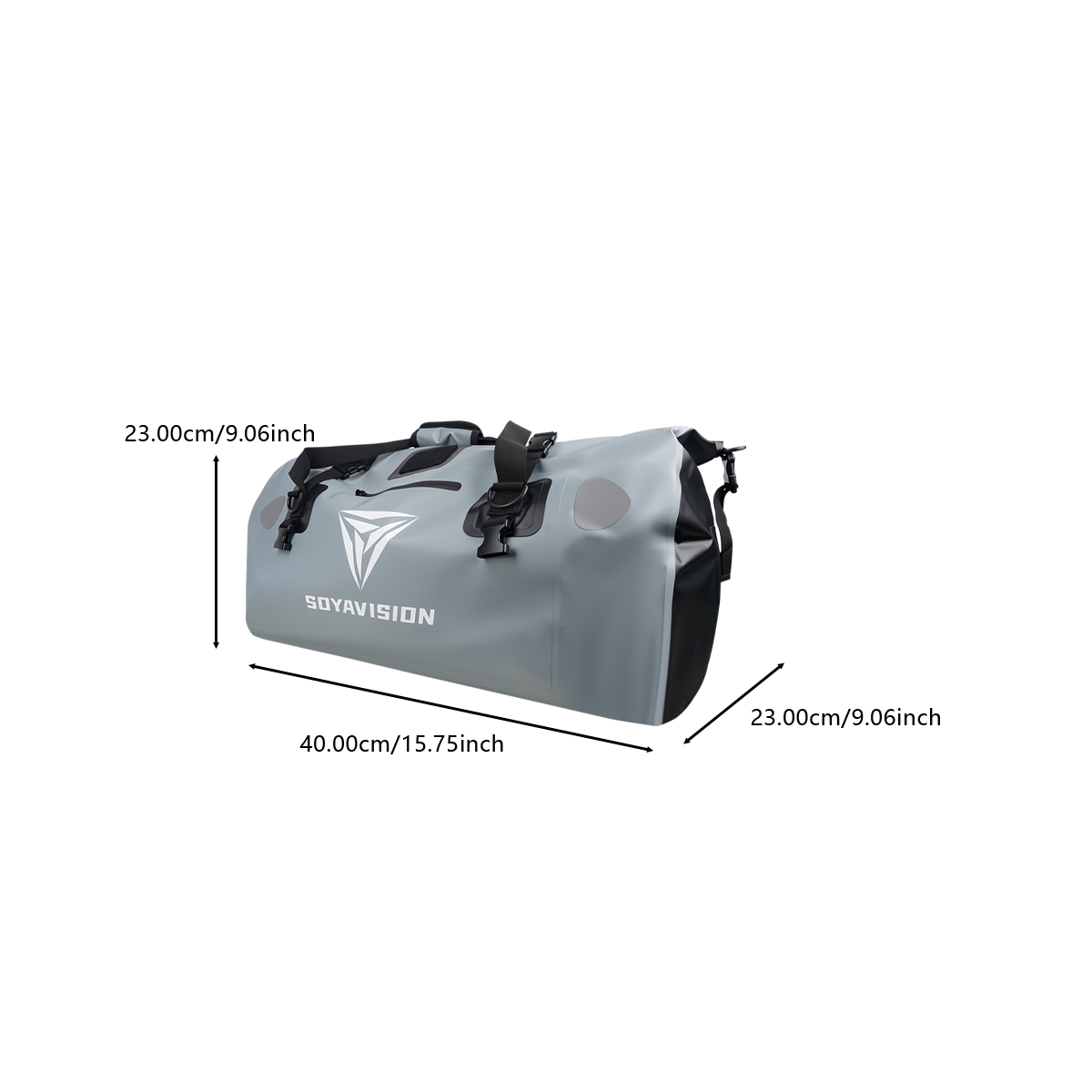 20L Universele Motorfiets Gere - Motorcycle Tail Bag Waterproof Roll Top recensie en prijs
