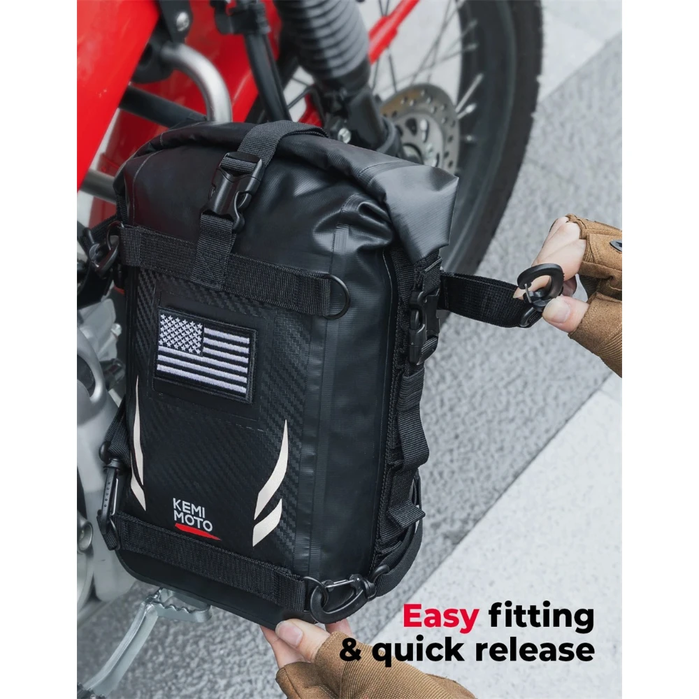 Waterdichte zijtas voor motorf - Motorcycle Crash Bar Waterproof Dry Bag recensie en prijs