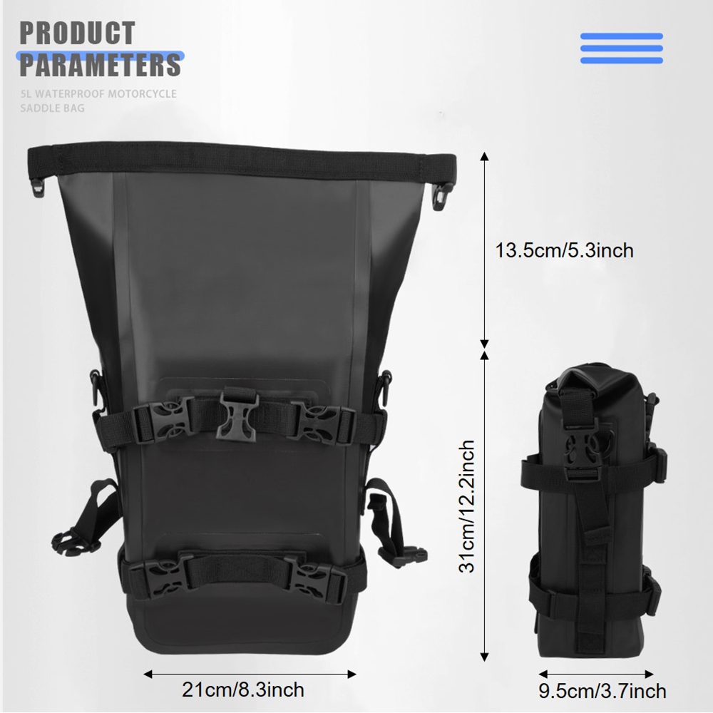 Outdoor tank zijtas motorfiets - Motorcycle Crash Bar Waterproof Dry Bag recensie en prijs