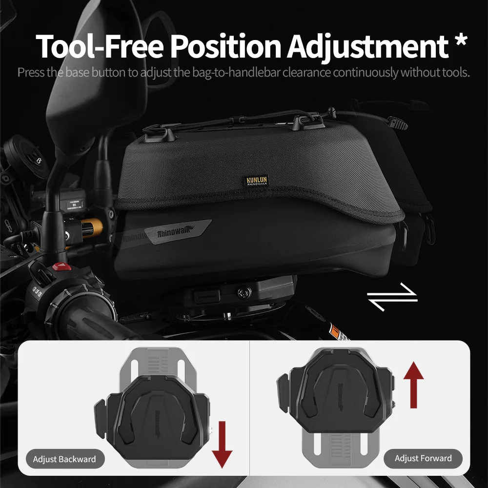 Rhinowalk Motorfiets Tanktas W - Motorcycle Tank Bag Magnetic Quick Release recensie en prijs