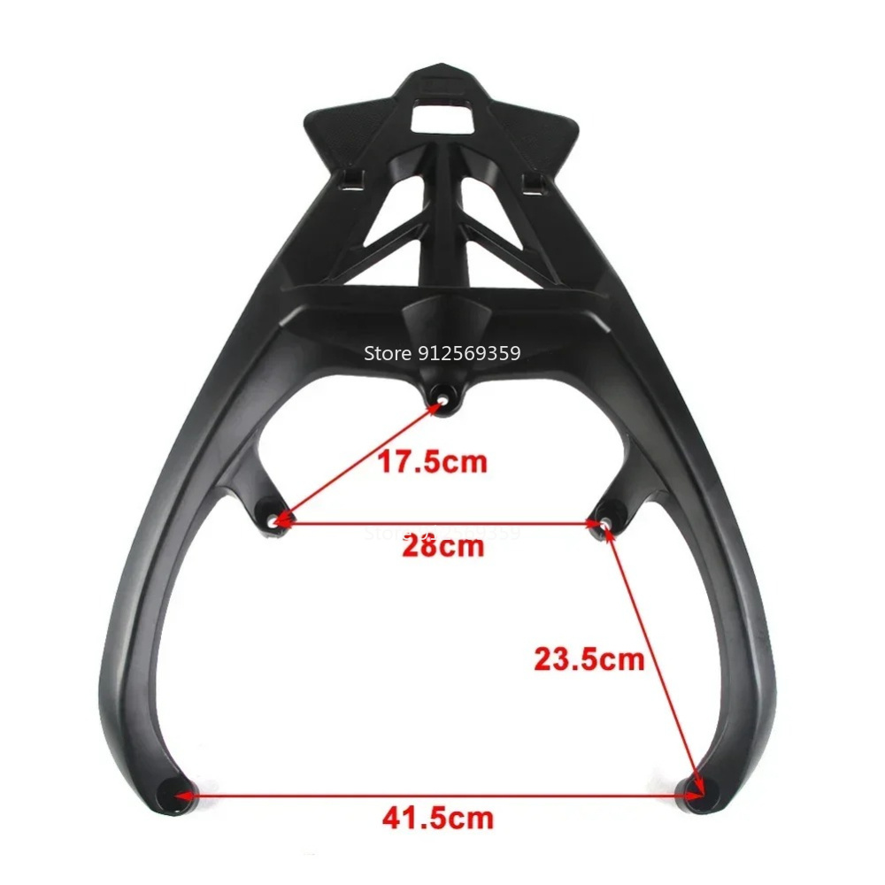 Voor Yamaha Tmax 530 2012 2013 - Motorcycle Luggage Rack Rear Carrier Steel recensie en prijs