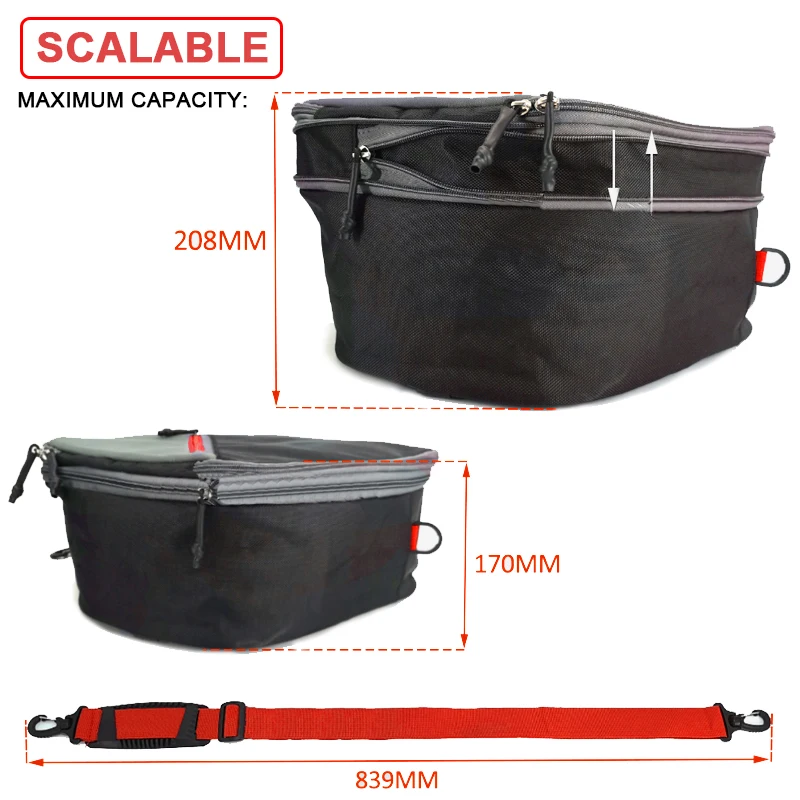 Nieuw Voor Yamaha Tracer 9/900 - Motorcycle Saddlebag Liner Inner Bags recensie en prijs