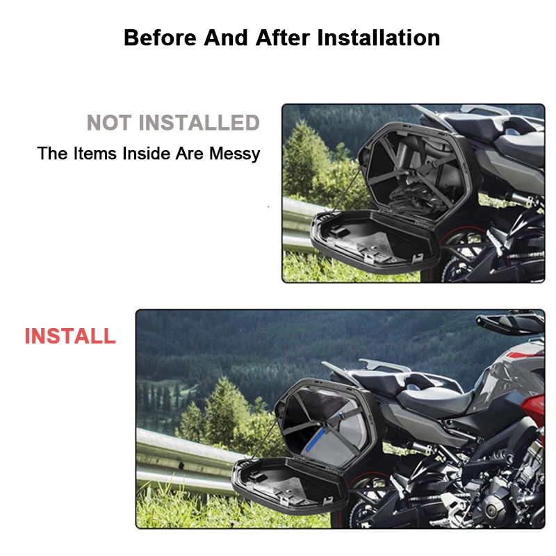 Nieuw Voor Yamaha Tracer 9/900 - Motorcycle Saddlebag Liner Inner Bags recensie en prijs