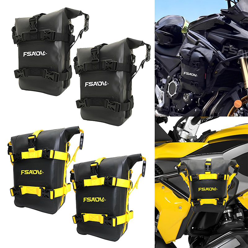 Motorfiets zijtas, tanktas, ge - Motorcycle Crash Bar Waterproof Dry Bag recensie en prijs