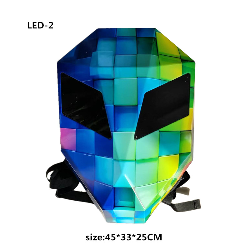 LED-rugzak Motorhelmtas Rijuit - Motorcycle Helmet Backpack Waterproof Led recensie en prijs
