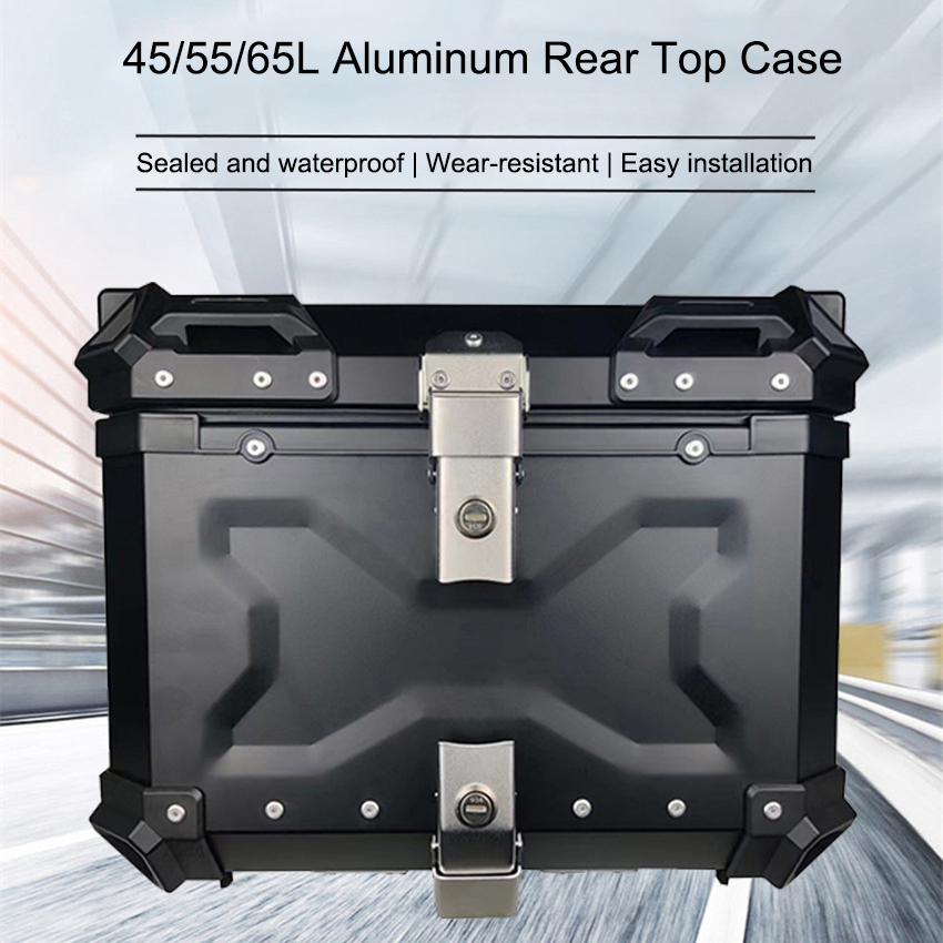 Motorfiets achterkoffer Moto b - Aluminum Top Case Luggage Box 45L 55L recensie en prijs